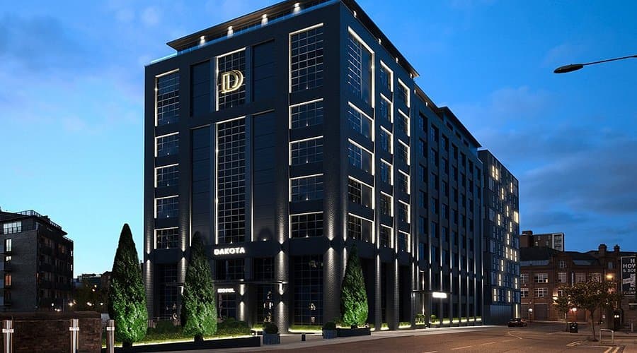 Dakota Hotel Front View in Manchester